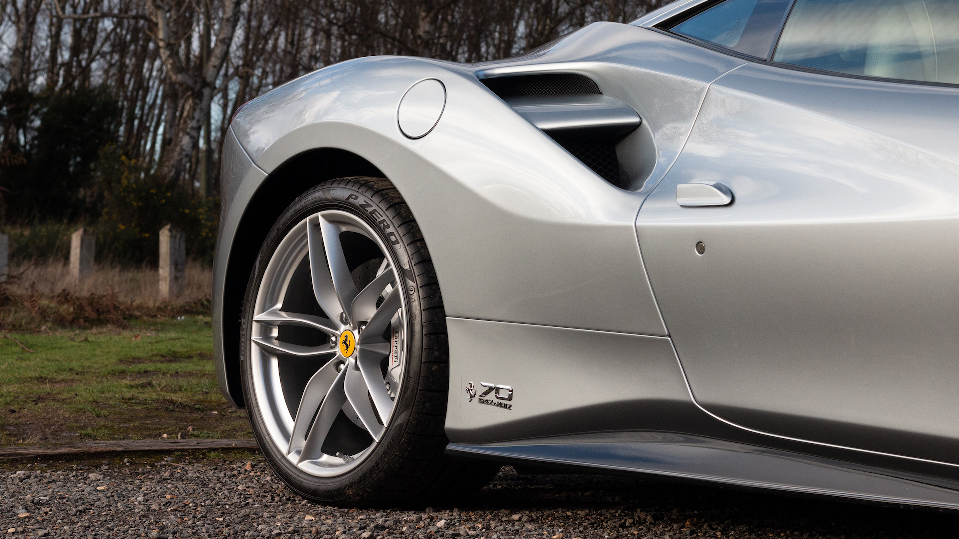 Ferrari 70周年記念　純銀製シルバー985 2018 Ferrari 488 GTB for sale | Official UK Koenigsegg Dealer